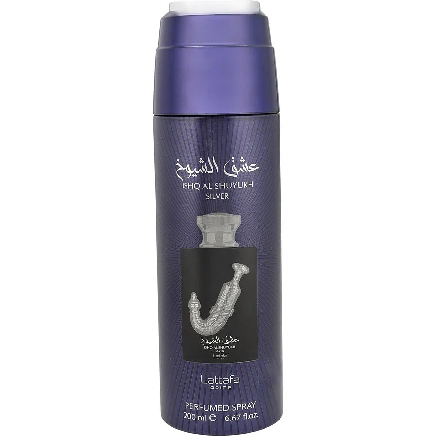 Body Spray Ishq Al Shuyukh Silver 200ml