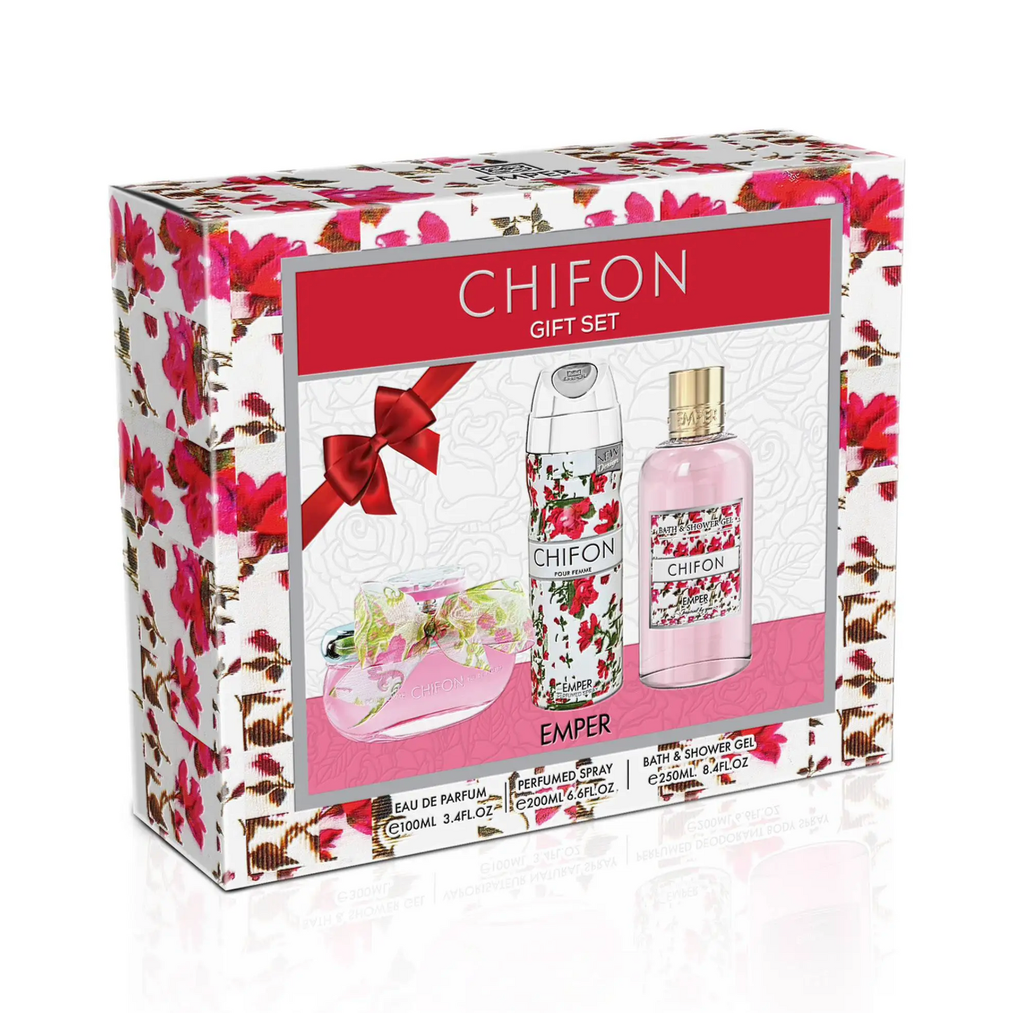 Chifon Pour Femme Gift Set 3pcs