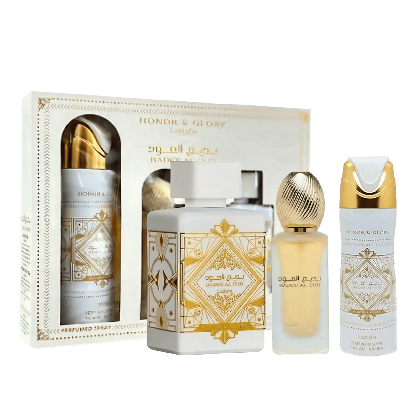 Bade'e Al Oud Honor and Glory Gift Set 3pcs