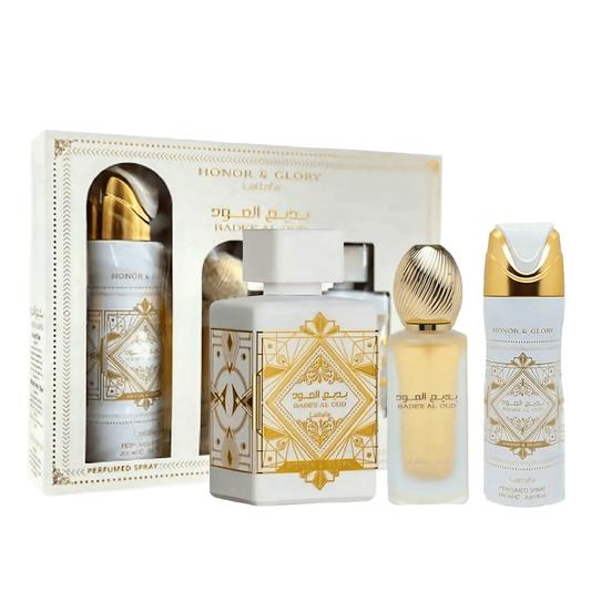 Bade'e Al Oud Honor and Glory Gift Set 3pcs