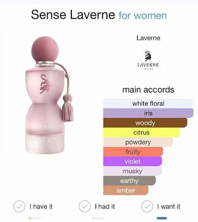 Sense Laverne 75ml EDP