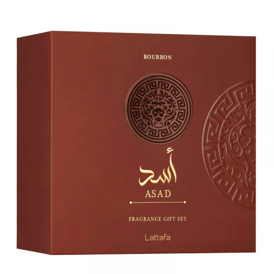 Asad Bourbon Gift Set 3pcs