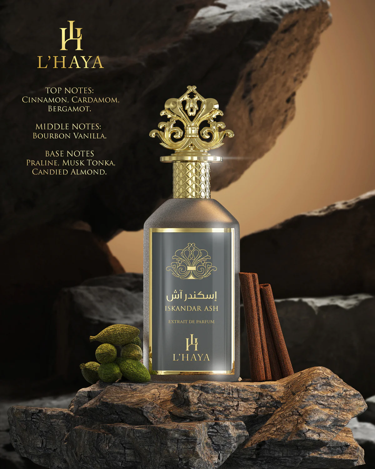 L’Haya Iskander Ash 100ml EP