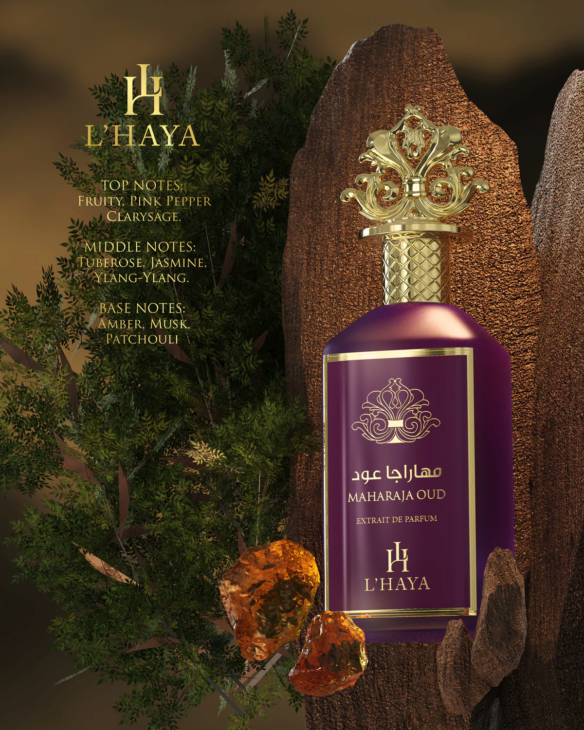 L’Haya Maharaja Oud 100ml EP